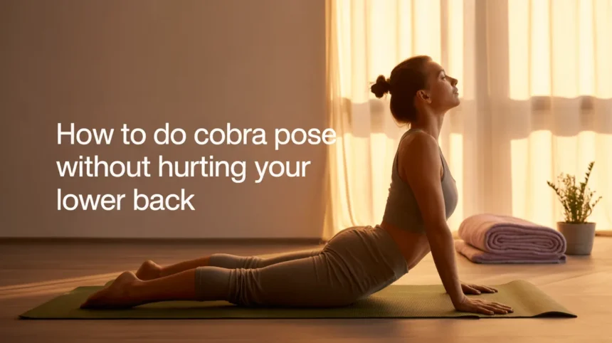 How to Do Cobra Pose Without Hurting Your Lower Back