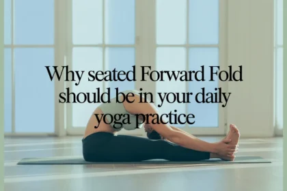 seated forward fold